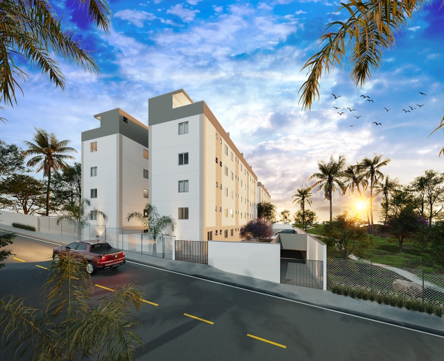 Apartamento para Venda Paquetá - Residencial Jardins da Pampulha Belo Horizonte